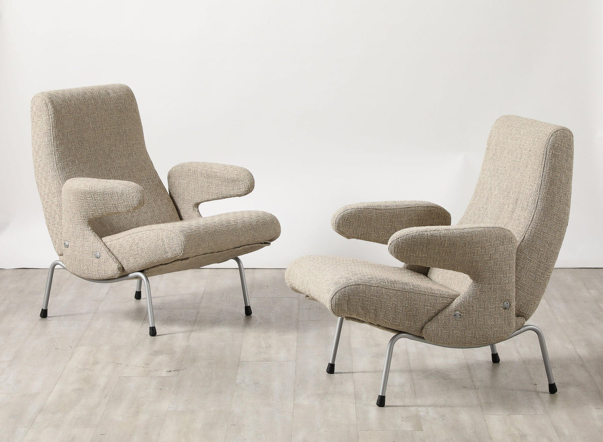 Erberto Carboni 'Delfino' Lounge Chair by Arflex, 1954