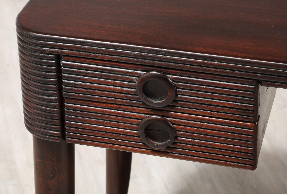 Paolo Buffa 'Datillo' Writing Desk, Beech & Walnut, Italy, 1940