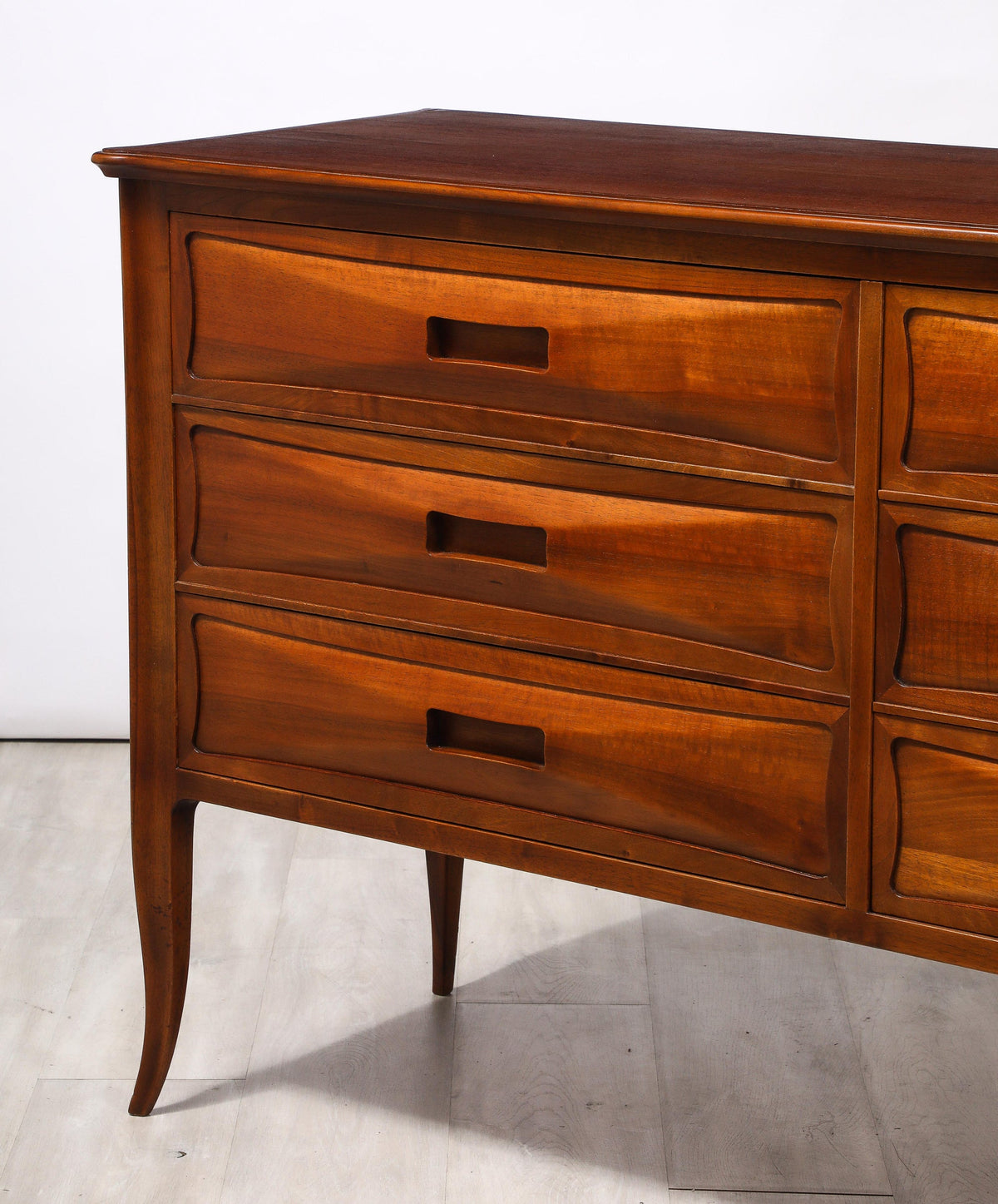 Northern Italian Walnut Commode, Italy, circa 1950