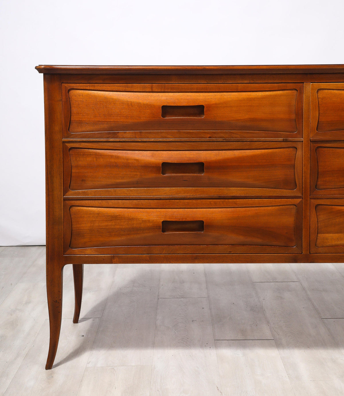 Northern Italian Walnut Commode, Italy, circa 1950