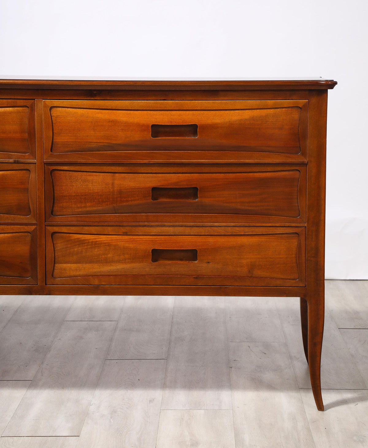 Northern Italian Walnut Commode, Italy, circa 1950