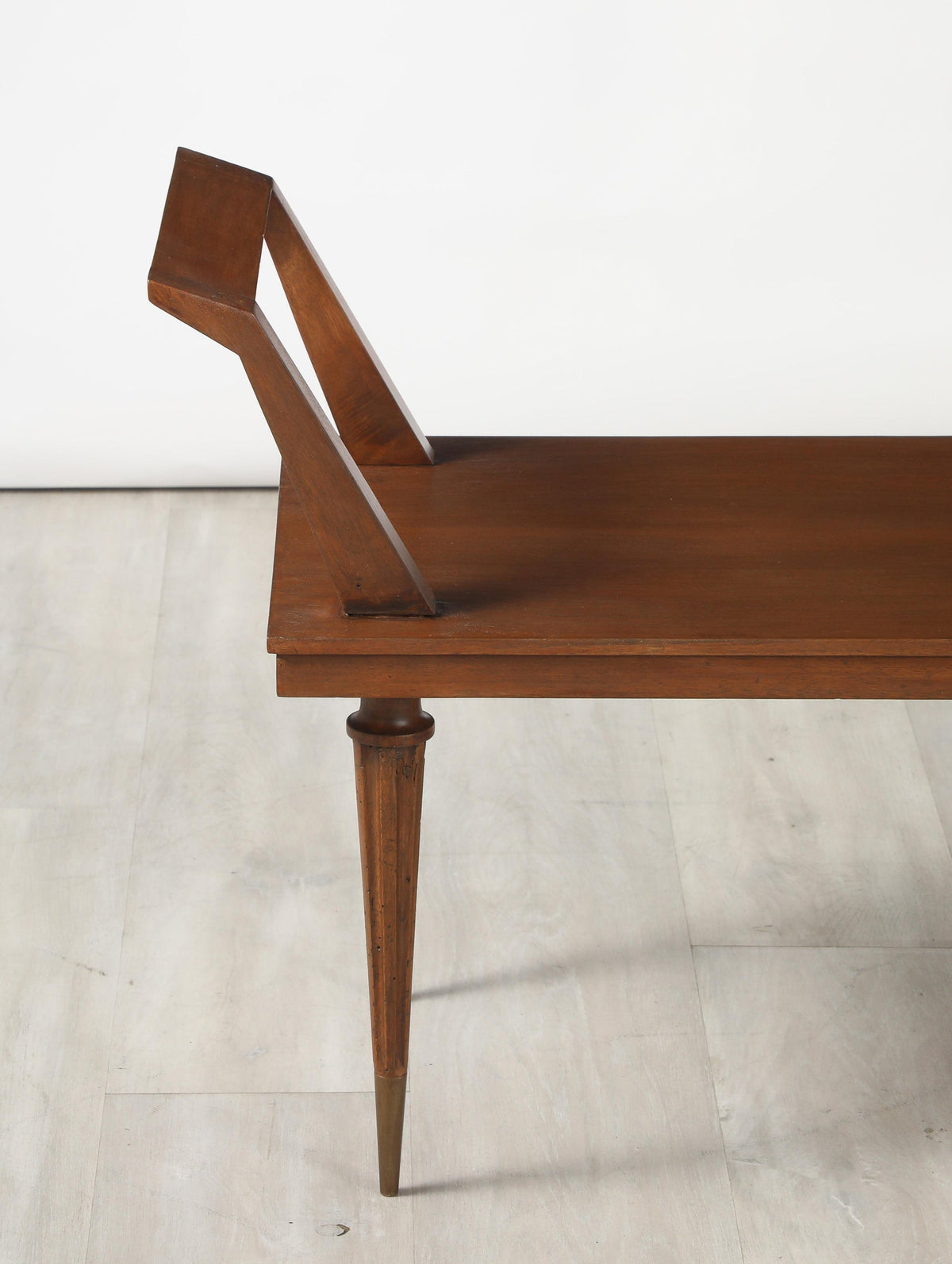 Italian Walnut Long Bench, Italy, circa 1940's