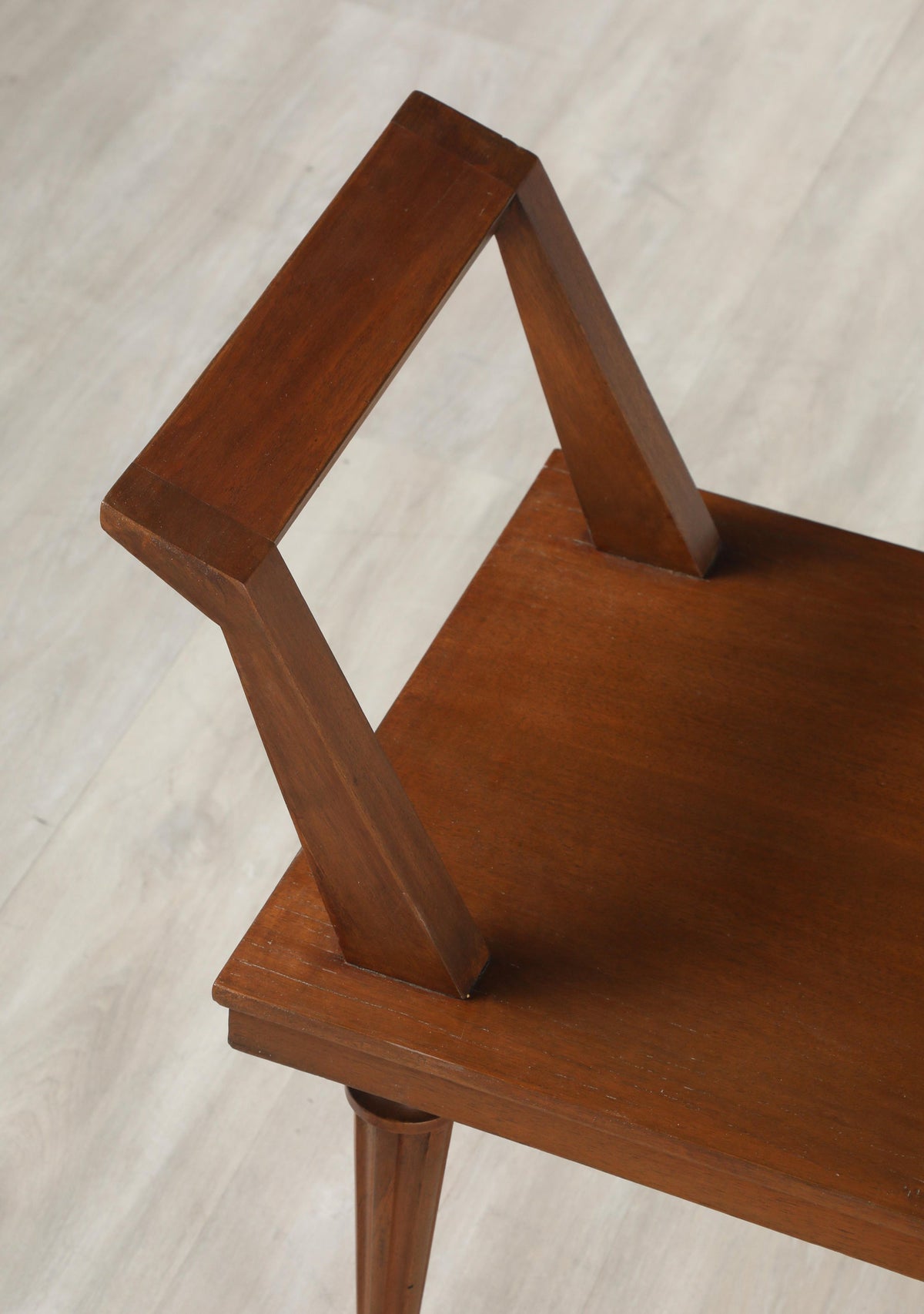 Italian Walnut Long Bench, Italy, circa 1940's