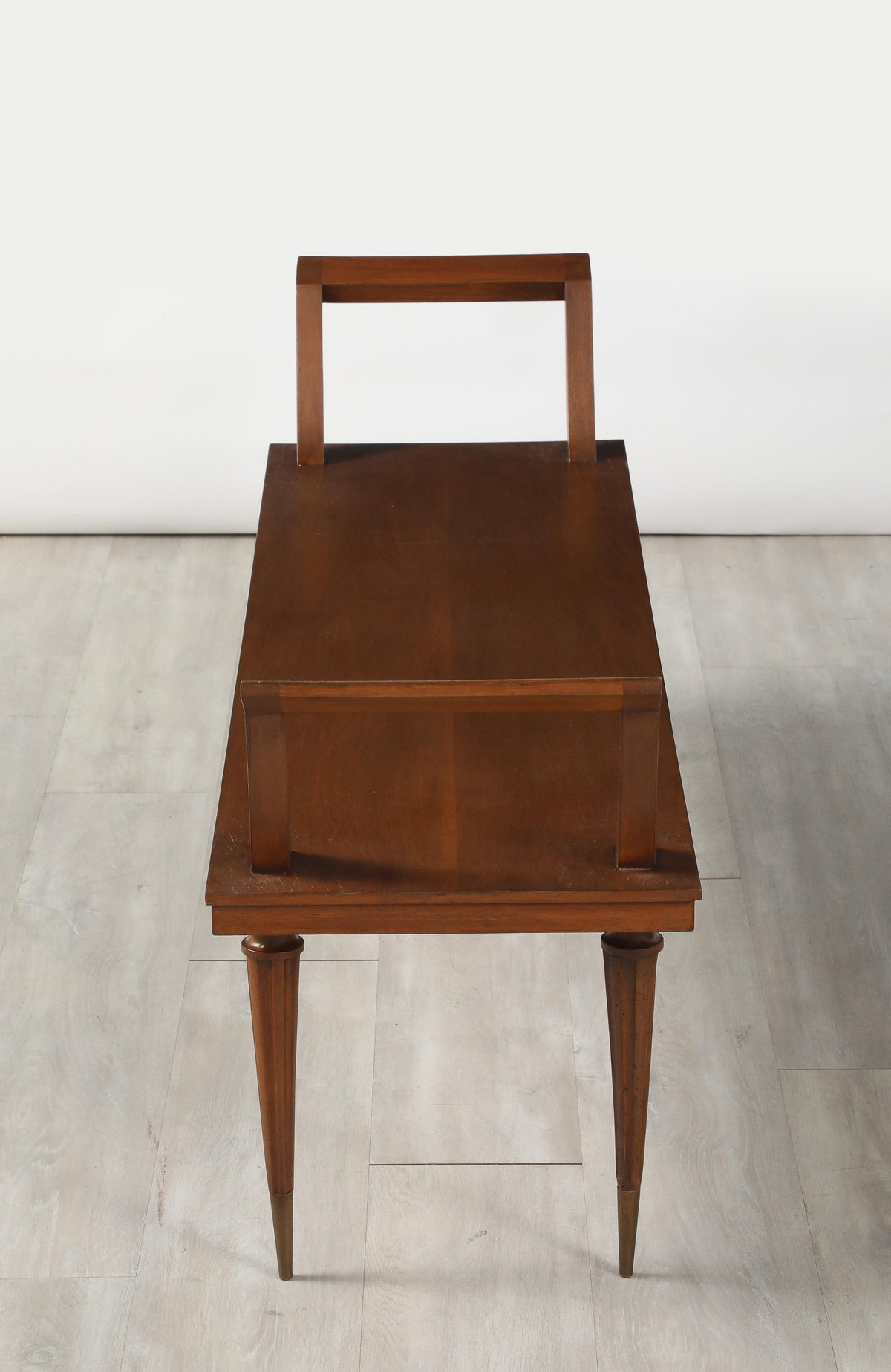Italian Walnut Long Bench, Italy, circa 1940's