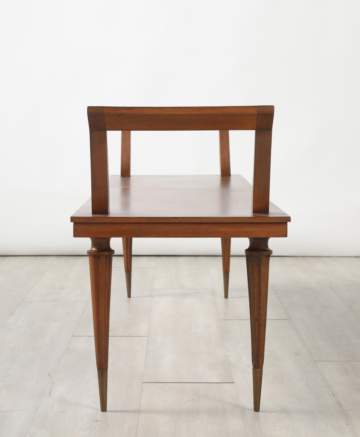 Italian Walnut Long Bench, Italy, circa 1940's