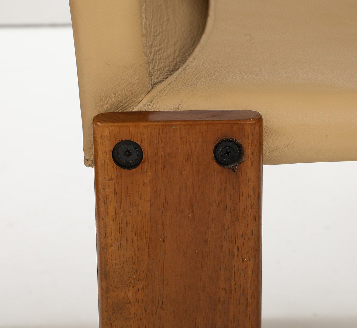 Afra & Tobia Scarpa Monk Chairs for Molteni, Italy, 1974