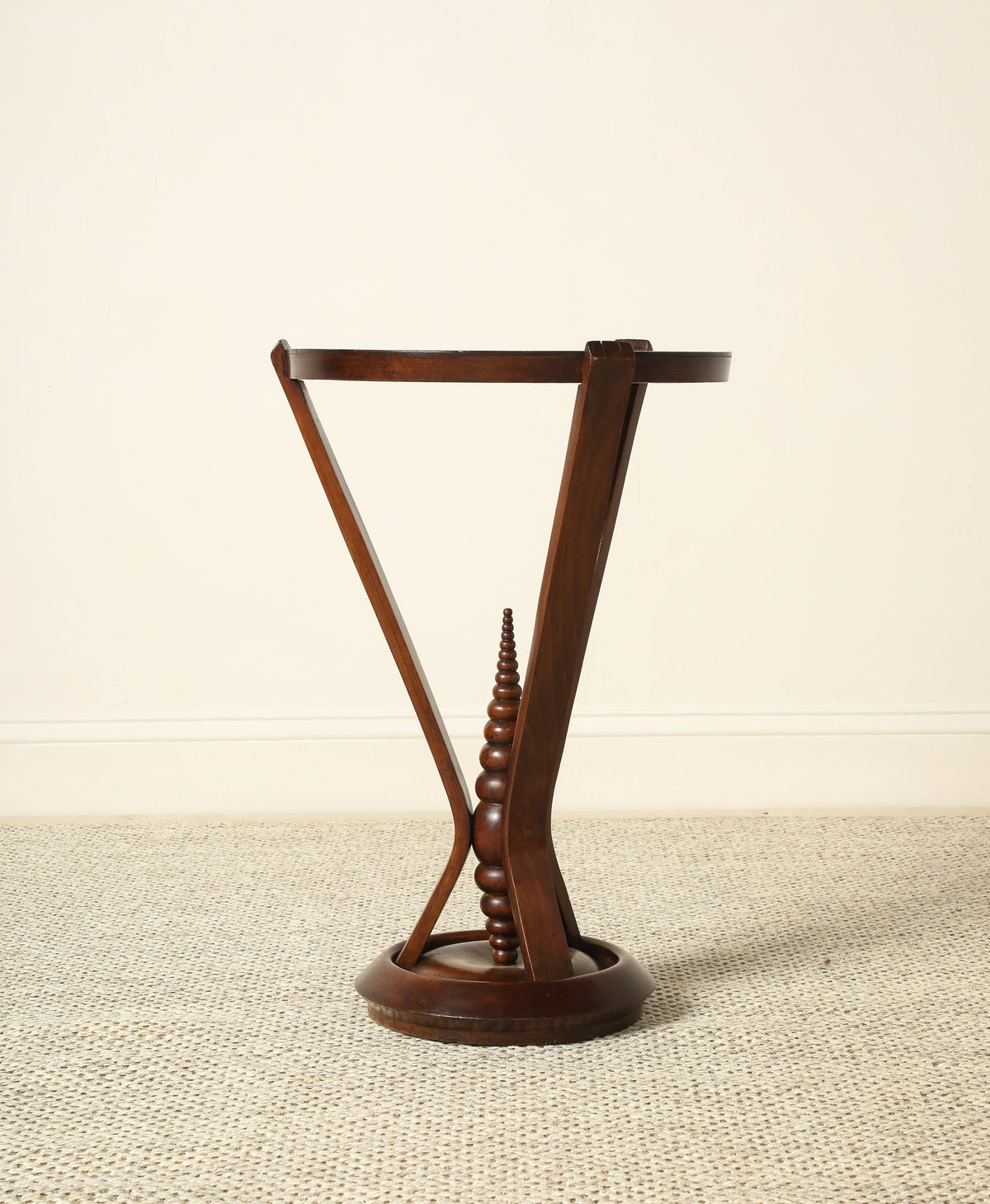 Osvaldo Borsani Attributed Walnut Side Table, circa 1940
