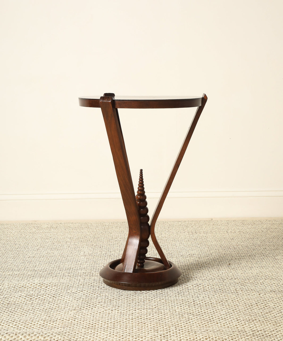 Osvaldo Borsani Attributed Walnut Side Table, circa 1940