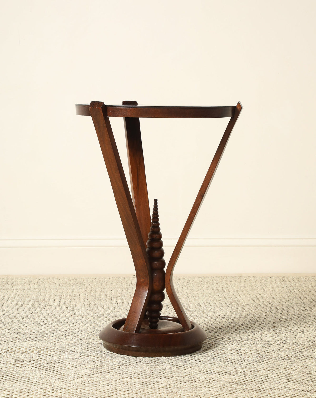 Osvaldo Borsani Attributed Walnut Side Table, circa 1940