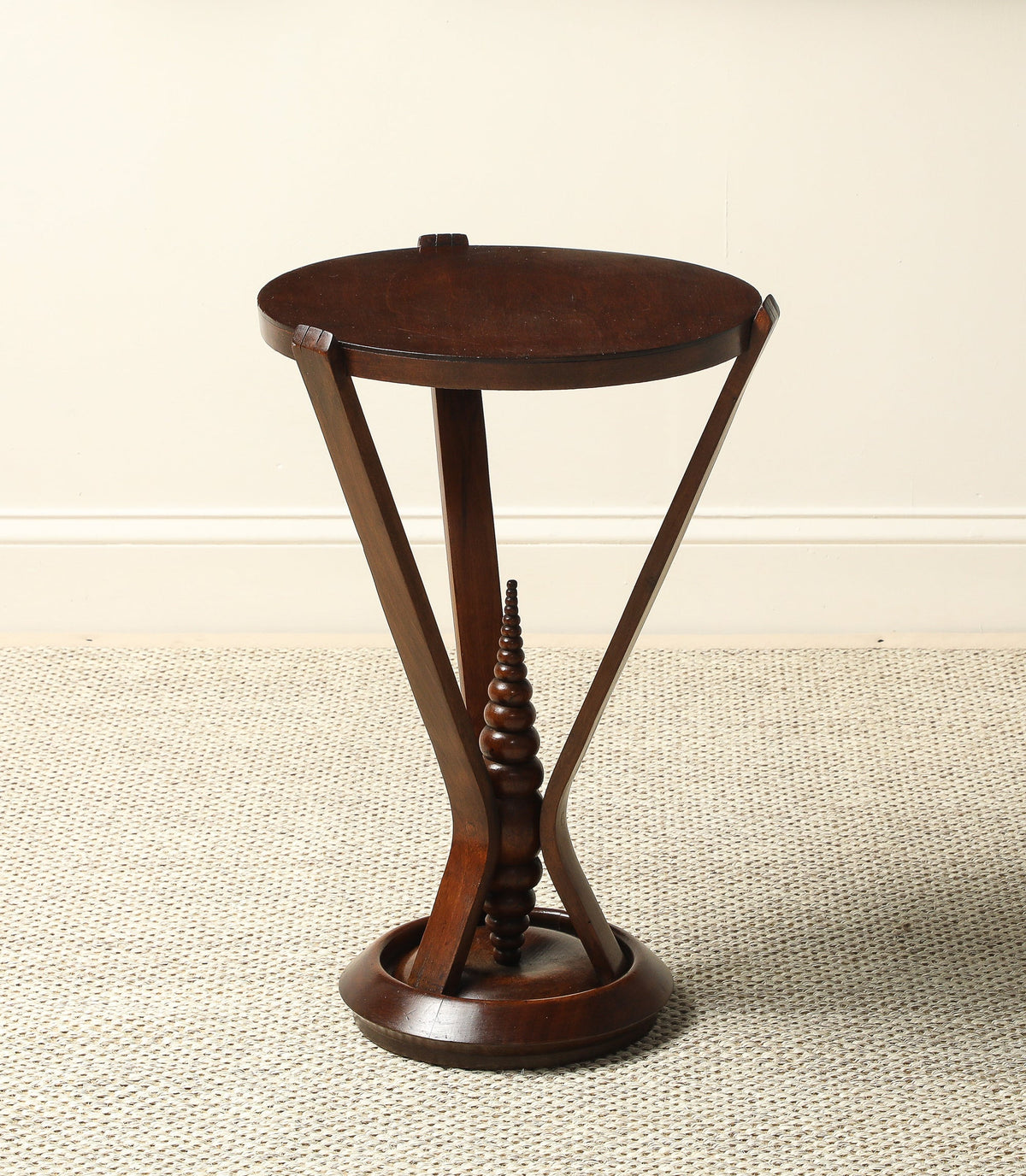 Osvaldo Borsani Attributed Walnut Side Table, circa 1940