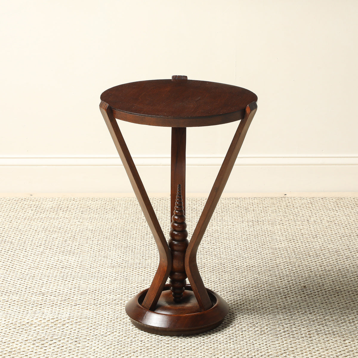 Osvaldo Borsani Attributed Walnut Side Table, circa 1940