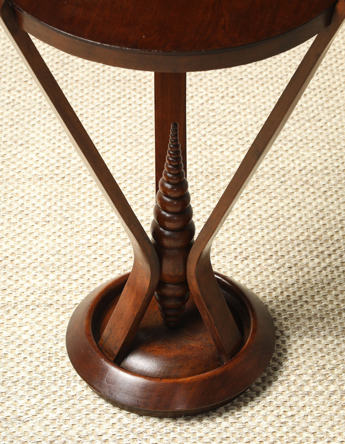 Osvaldo Borsani Attributed Walnut Side Table, circa 1940