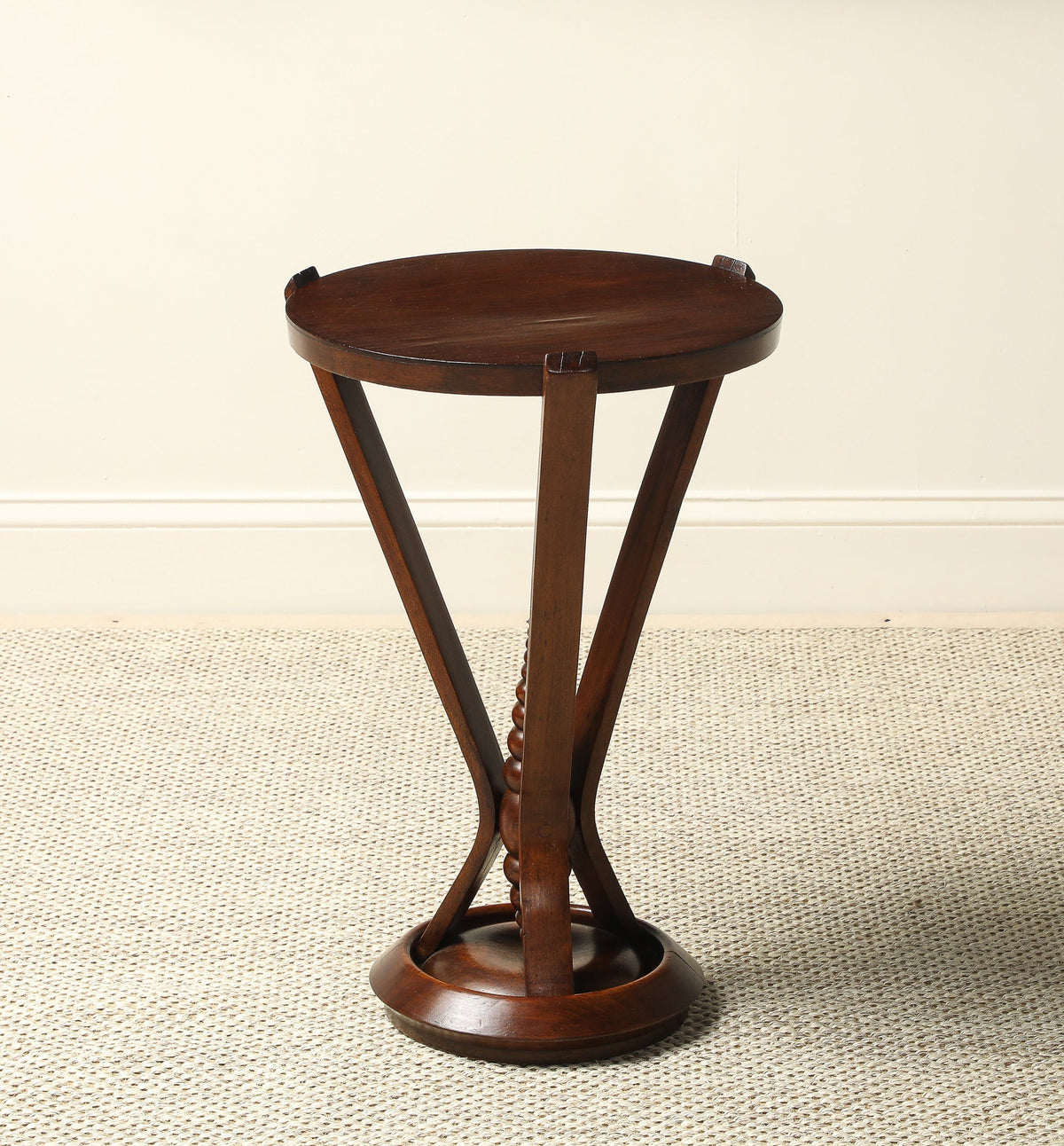 Osvaldo Borsani Attributed Walnut Side Table, circa 1940