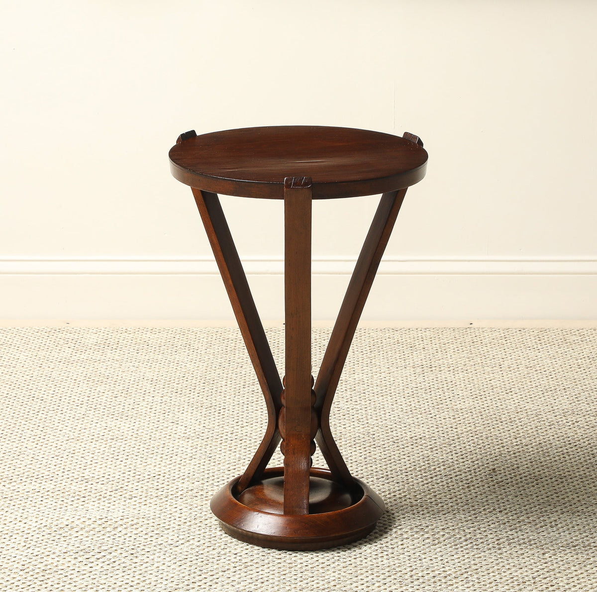 Osvaldo Borsani Attributed Walnut Side Table, circa 1940