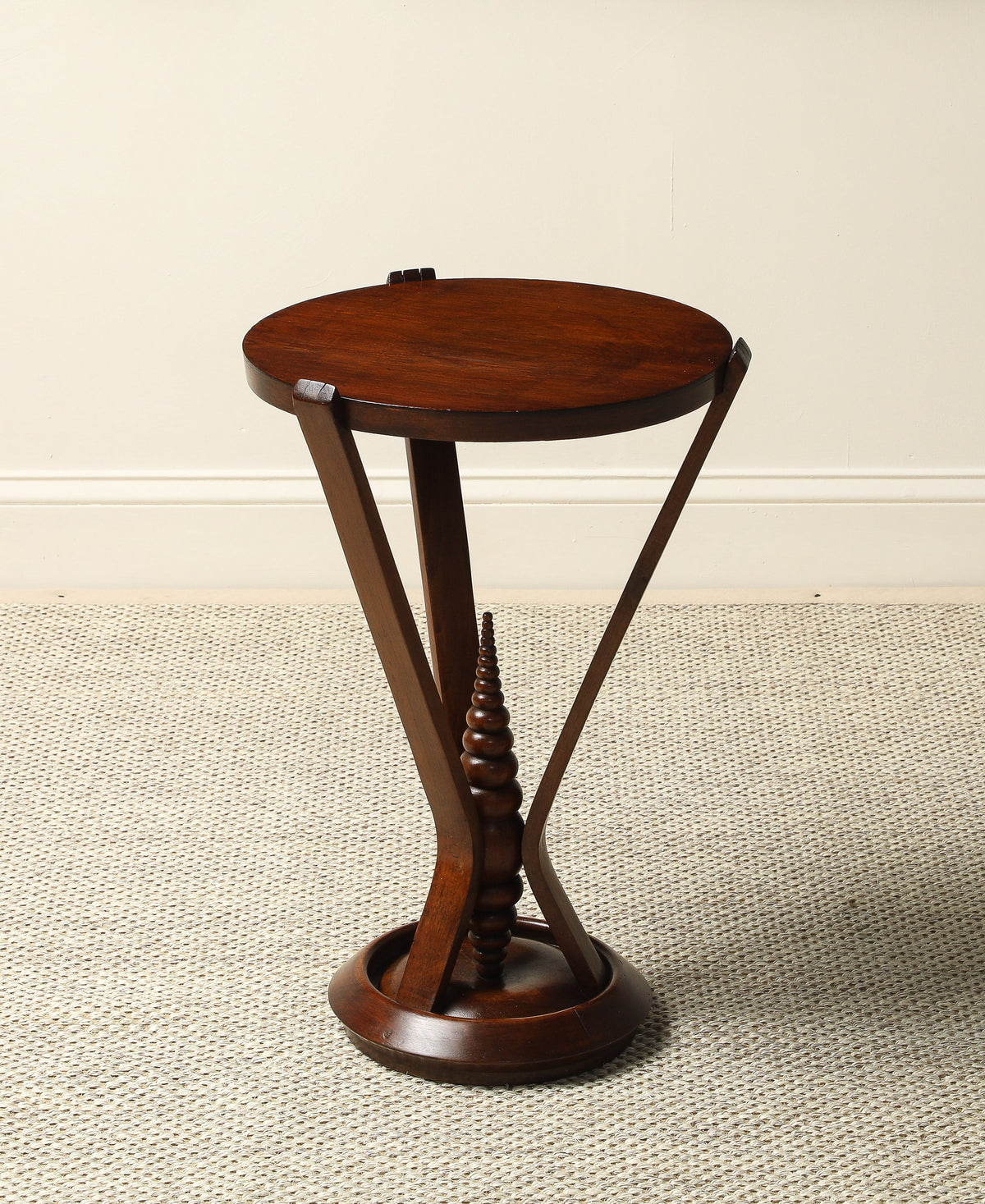 Osvaldo Borsani Attributed Walnut Side Table, circa 1940