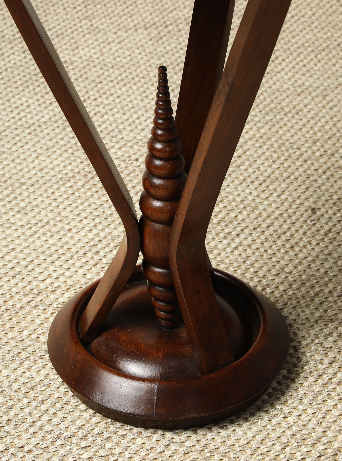 Osvaldo Borsani Attributed Walnut Side Table, circa 1940