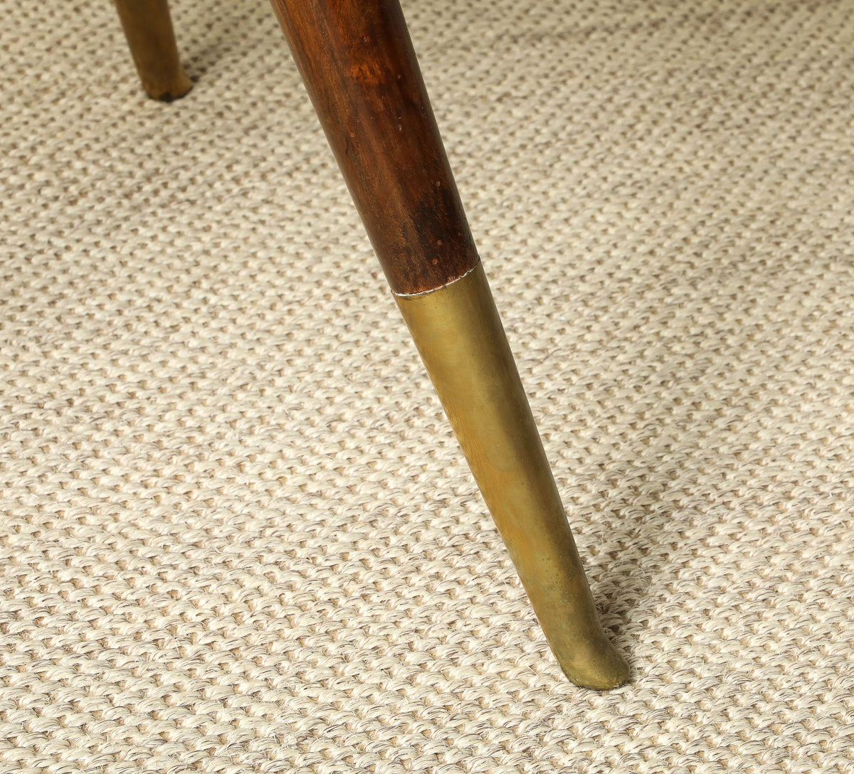 Gio Ponti Attributed Milanese Walnut Game Table with Glass Top, circa 1940