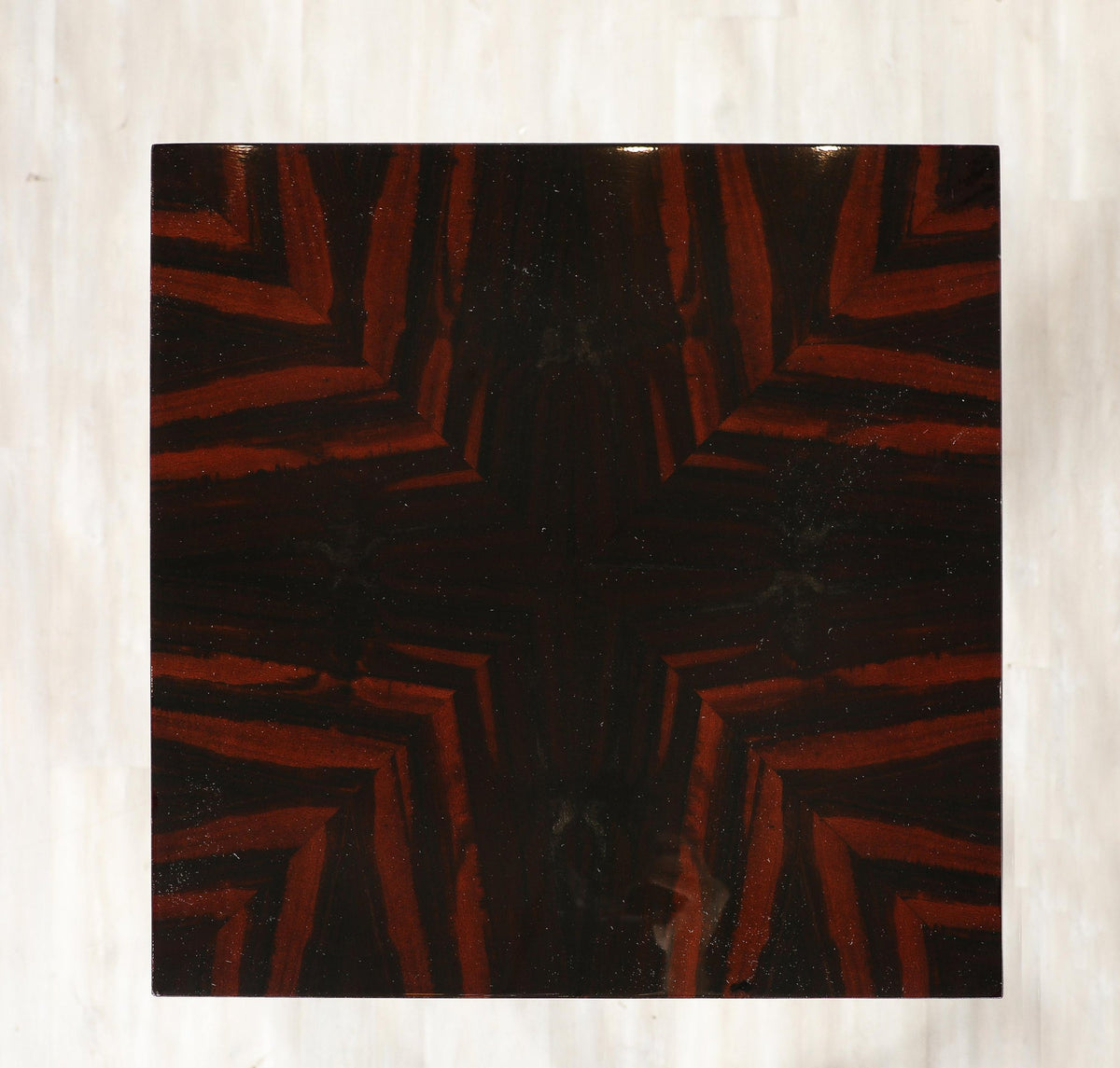 Dramatic Macassar Ebony Pedestals with High Gloss Finish, Italy, 1970