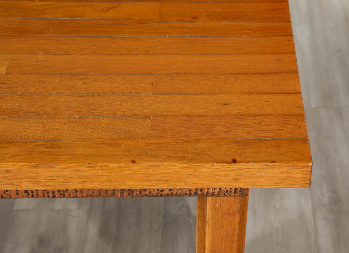 Italian Writing Table for Banca Del Popolo, Art Deco, 1930