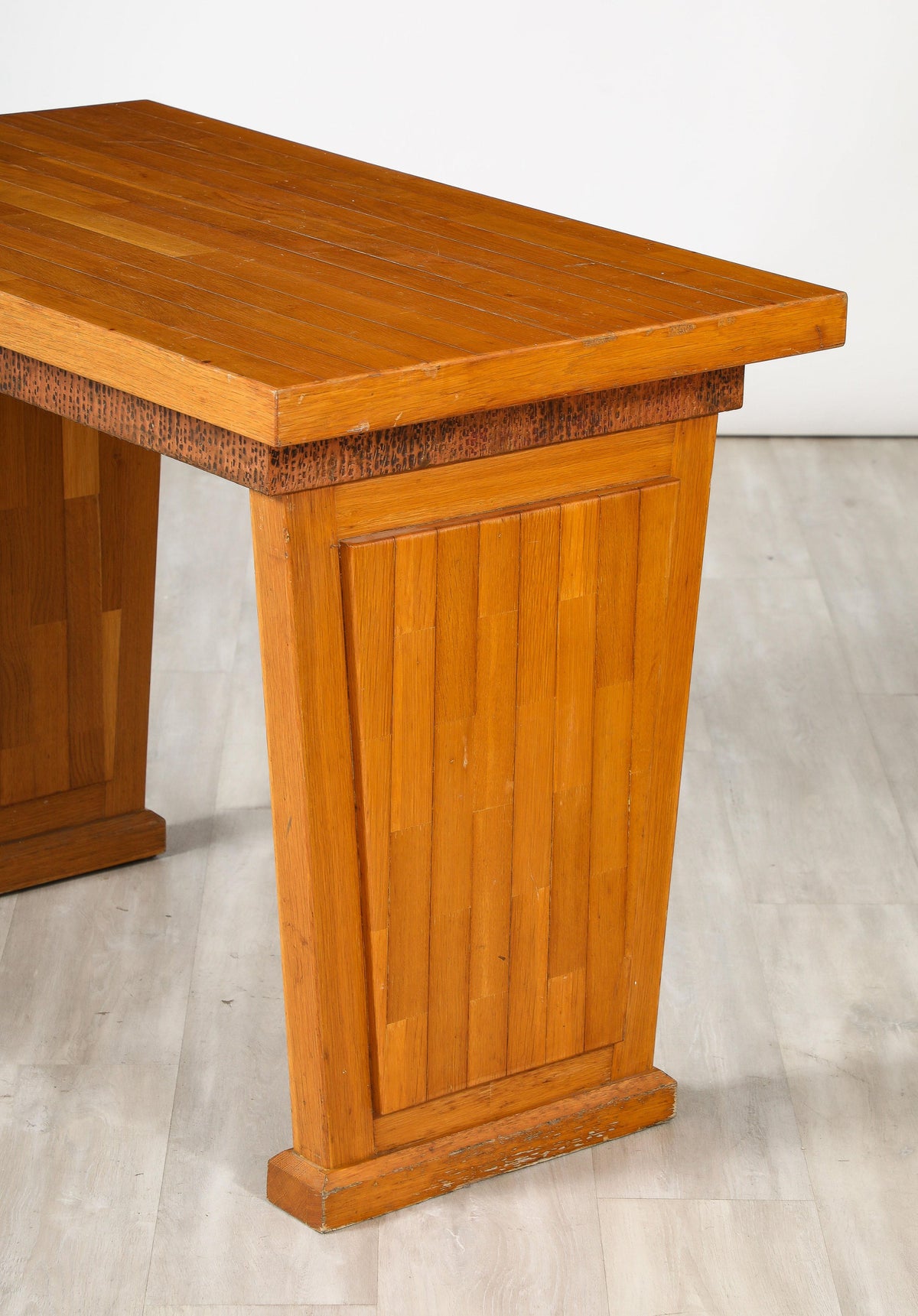 Italian Writing Table for Banca Del Popolo, Art Deco, 1930