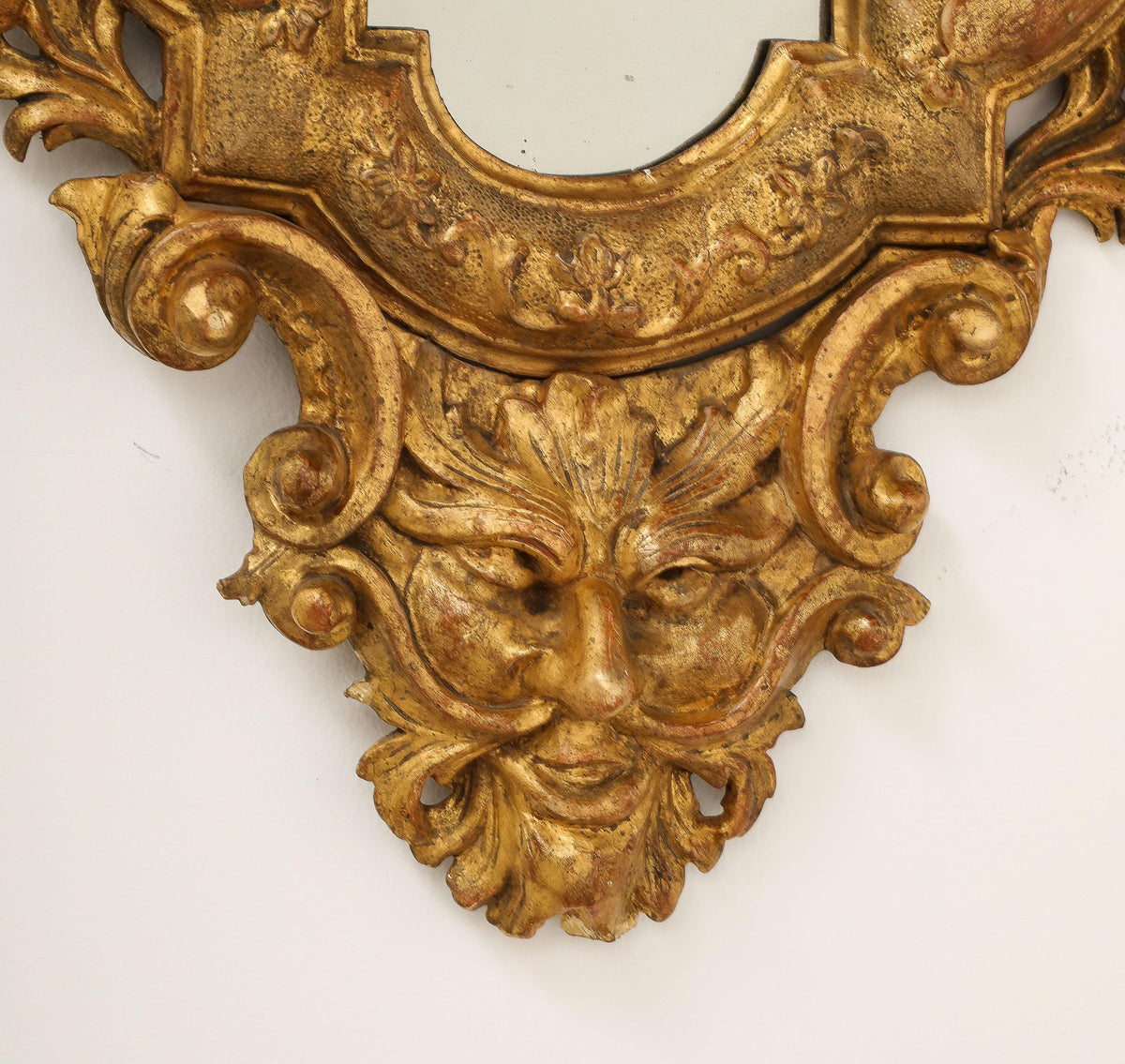 Milanese Gilded Wall Mirror, Rococo, Italy, Circa 1750